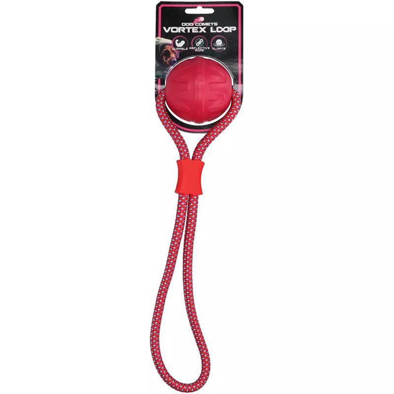 Dog Comets Vortex Loop, 39cm, rosa