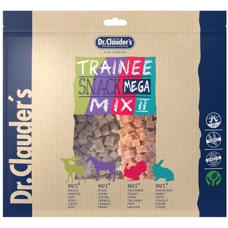 Dr. Clauders Trainee Snack Mega Mix II, 4 x 125g
