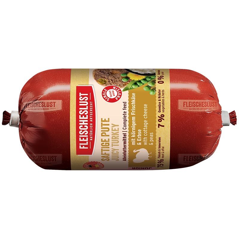 Fleischeslust Junior Saftige Pute 200g