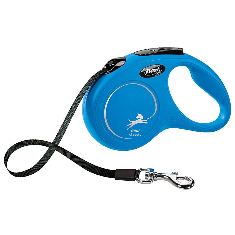 flexi New CLASSIC, Gurt, S: 5 m, blau