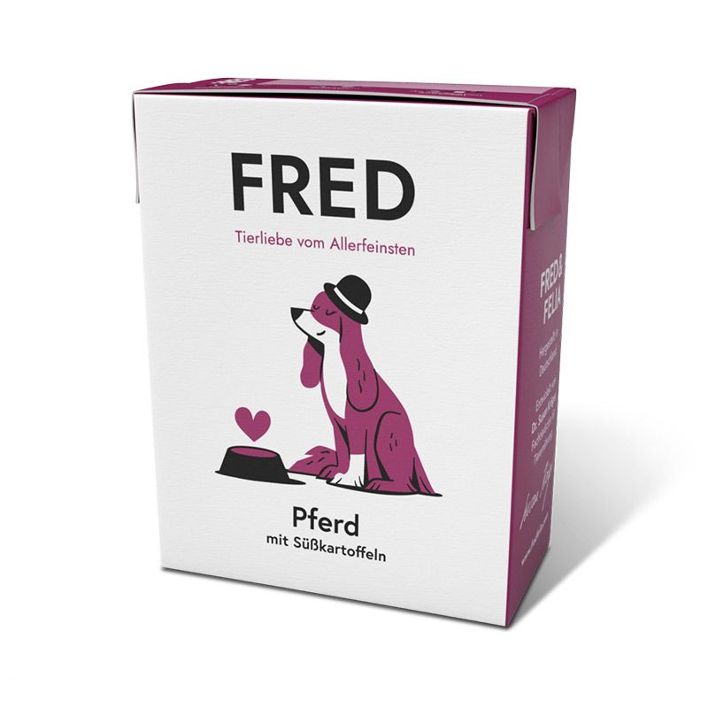 FRED Pferd mit Süßkartoffeln 190g