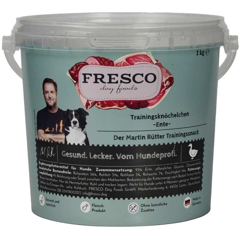 Fresco Martin Rütter Trainingsknöchelchen Ente 1 kg
