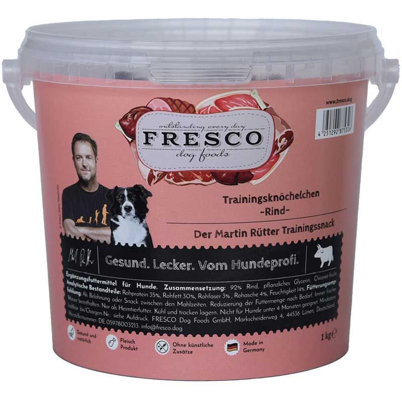 Fresco Martin Rütter Trainingsknöchelchen Rind 1 kg