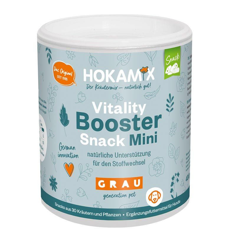 Grau Hokamix Vitality Booster Snack Mini 400g