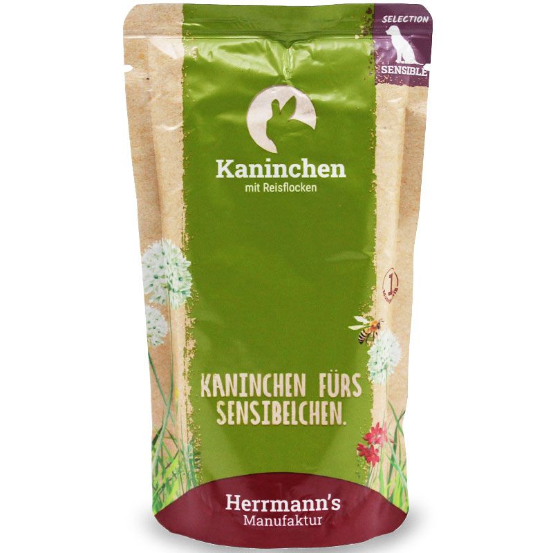 Herrmanns Selection Sensibel Kaninchen 150g