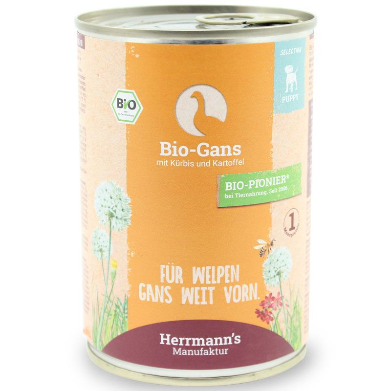Herrmanns Selection Welpe Bio-Gans 400g