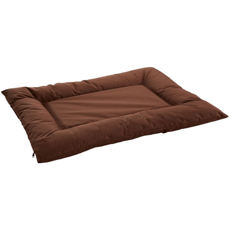 Hunter Hundebett Gent Antibakteriell, Gr.M: 80x60x5cm, brau