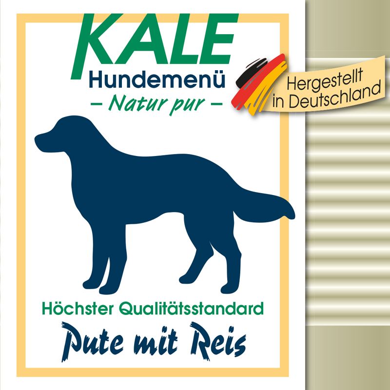 Kale Dose Pute mit Reis 400g