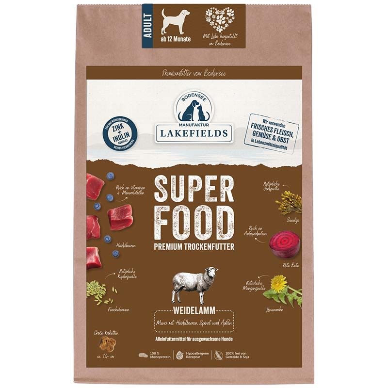 Lakefields SUPERFOOD Premium Lamm 2,5 kg