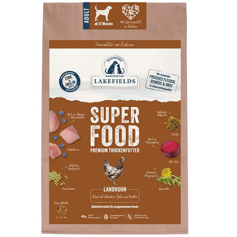 Lakefields SUPERFOOD Premium Huhn 2,5 kg