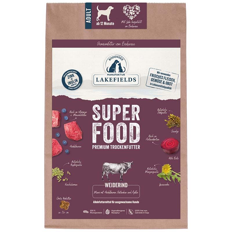 Lakefields SUPERFOOD Premium Rind 2,5 kg