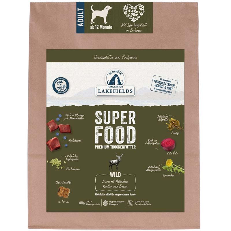 Lakefields SUPERFOOD Premium Wild 1 kg