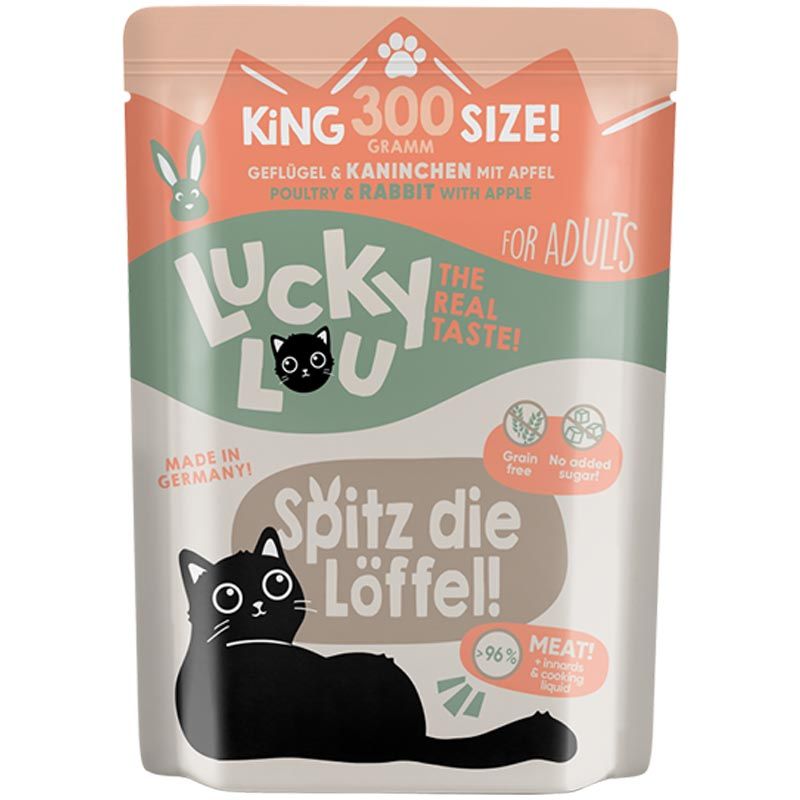 Lucky Lou Lifestage Adult Geflügel + Kaninchen 300g