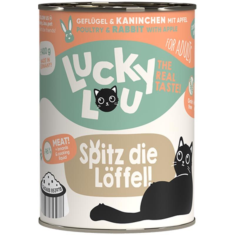 Lucky Lou Lifestage Adult Geflügel + Kaninchen 400g