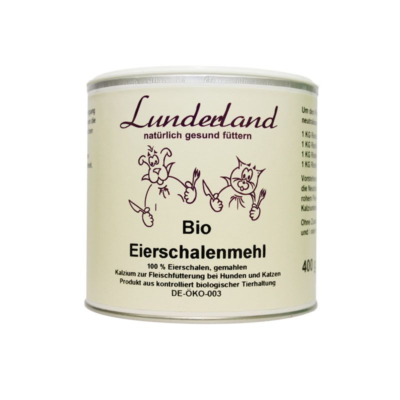 Lunderland Bio Eierschalenmehl 400g