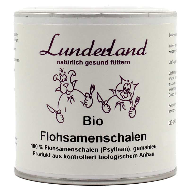 Lunderland Bio Flohsamenschalen 100g