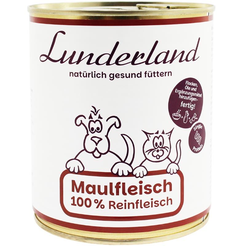 Lunderland Reinfleisch-Dose Maulfleisch 800g