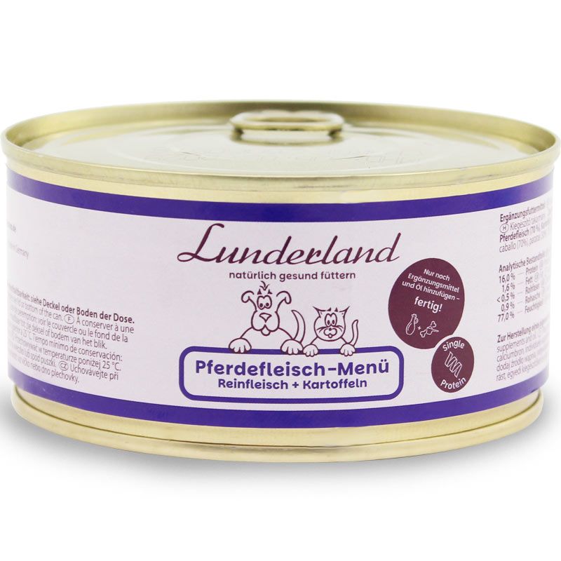 Lunderland Pferdefleisch-Menü 300g