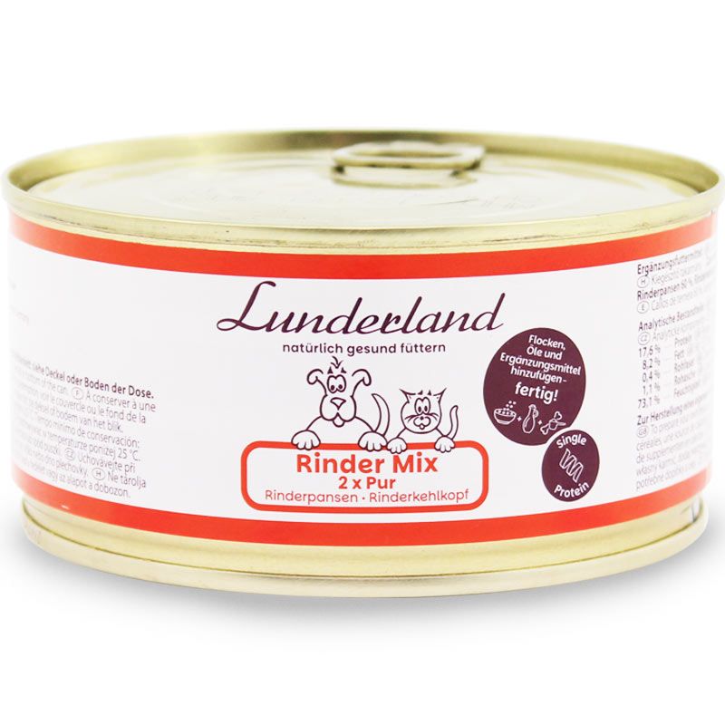 Lunderland Reinfleisch-Dose Rinder-Mix 300g