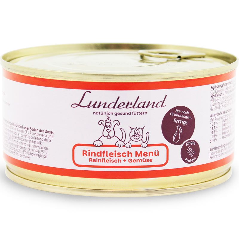 Lunderland Rindfleisch Menü 300g