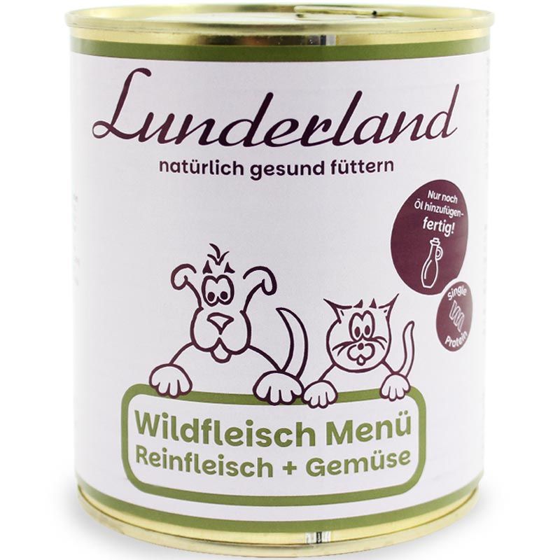 Lunderland Wildfleisch Menü 800g