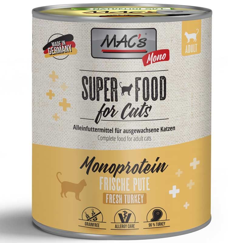Macs Cat Dose Mono Sensitive Pute 800g