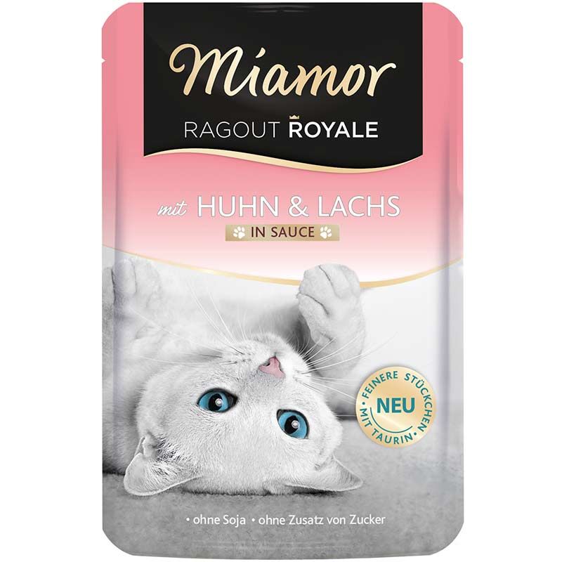 Miamor Ragout Royal Huhn & Lachs in Sauce 100g
