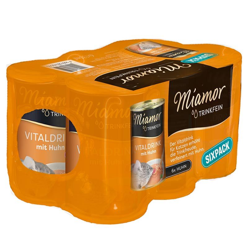 Miamor Trinkfein Vitaldrink mit Huhn Sixpack 6x135ml