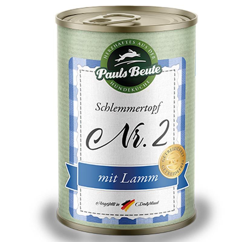 Pauls Beute Schlemmertopf Nr. 2 mit Lamm 400g