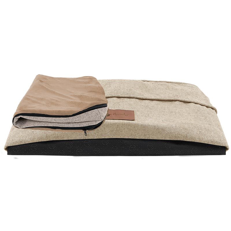 Petlando Lima Ortho, Ersatzbezug, Gr.M 80x55x17cm, tabaco