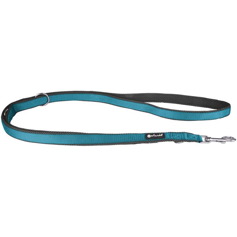 Petlando Magnetech verst Führleine,S:15mm/2,30m,anthr/petrol