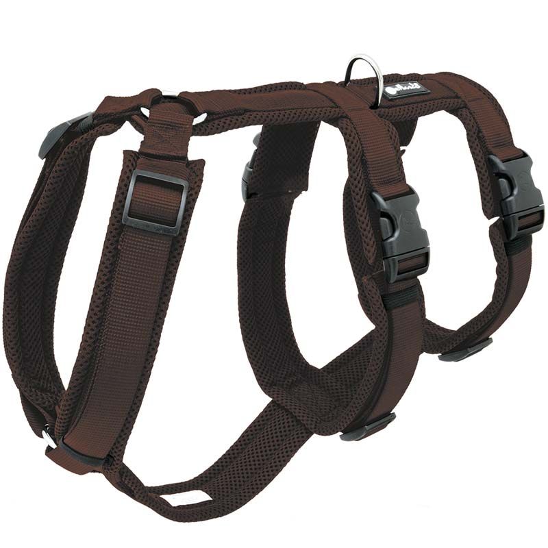 Petlando Sicherheitsgeschirr, XL, mokka