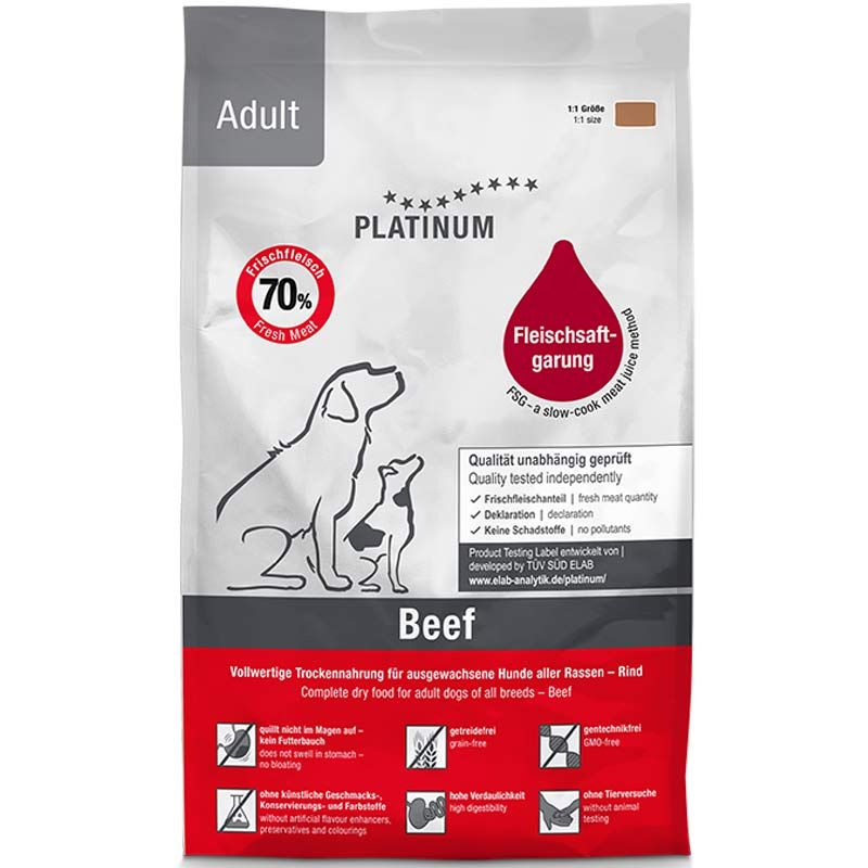 Platinum Adult Beef 1,5 kg