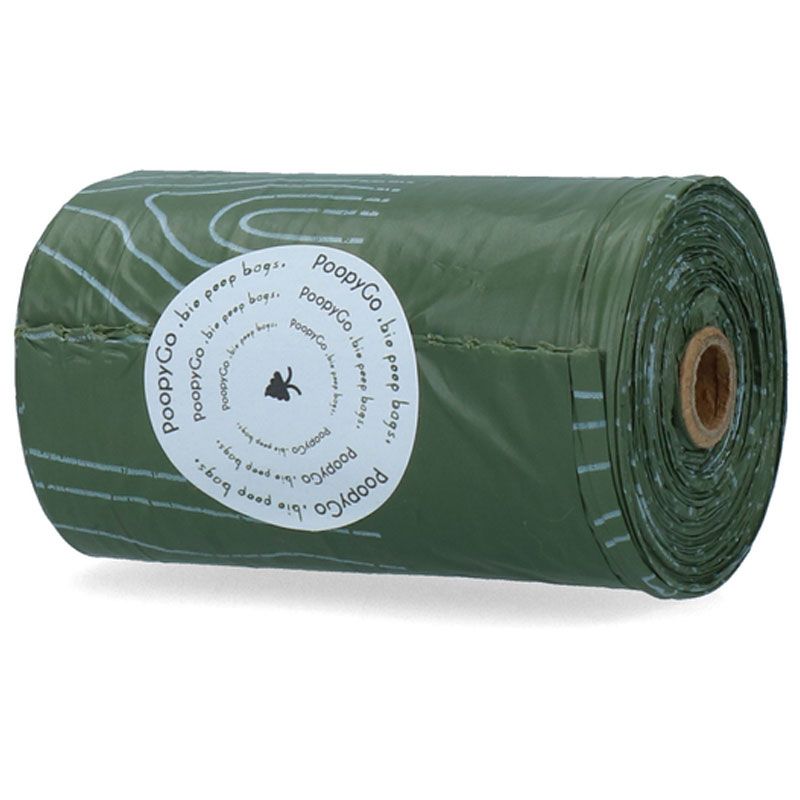 PoopyGo umweltfreundliche Kotbeutel 1x15 Stk, lavendel