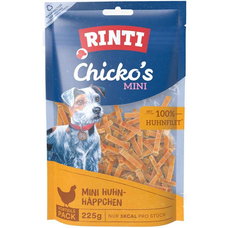 Rinti Snack Chickos MINI Huhn-Häppchen 225g