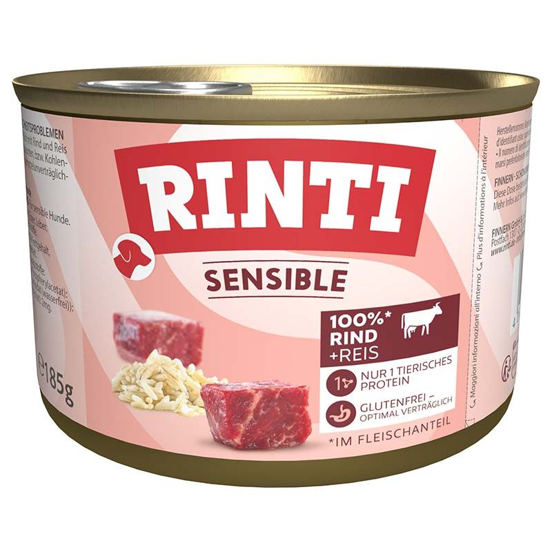 Rinti Sensible Rind & Reis 185g