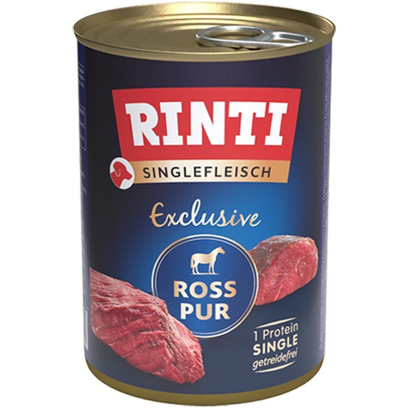 Rinti Singlefleisch Ross Pur 400g