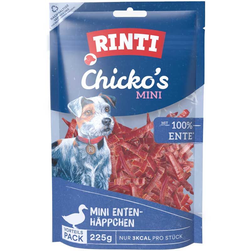 Rinti Snack Chickos MINI Enten-Häppchen 225g