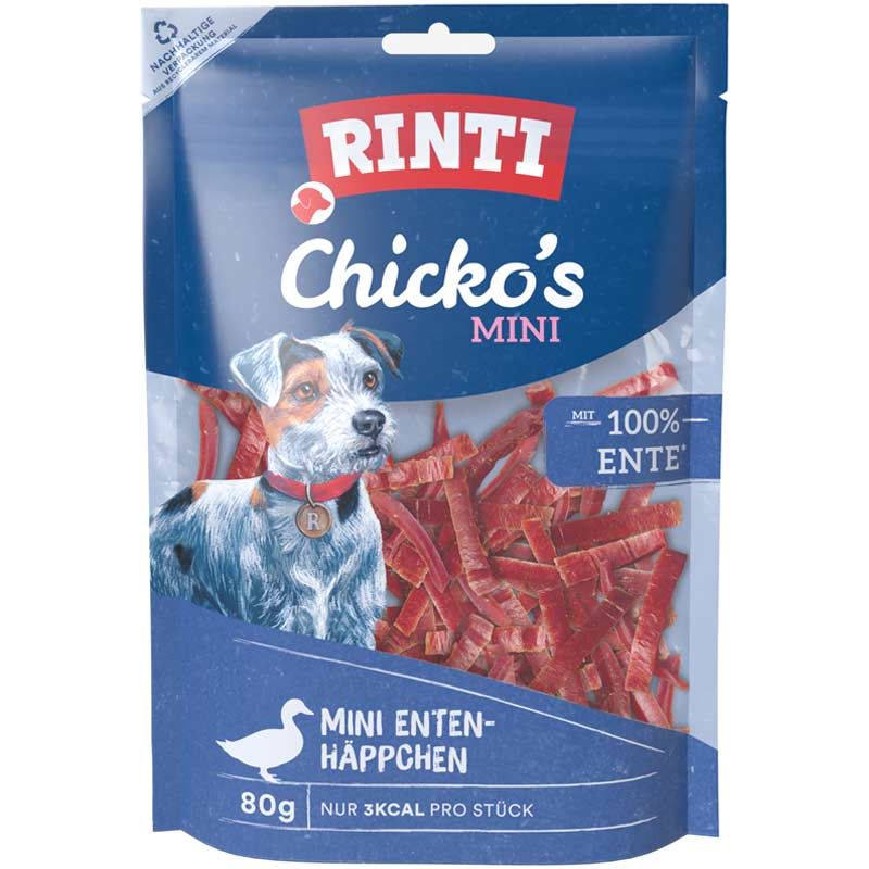 Rinti Snack Chickos MINI Enten-Häppchen 80g