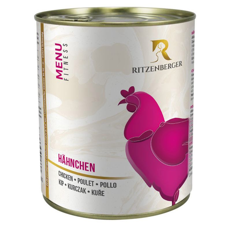 Ritzenberger Hähnchen, Hirse, Karotte u. Ei 800g