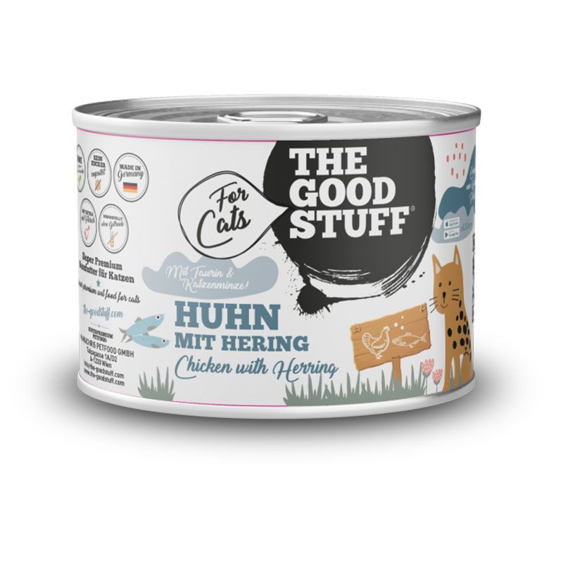 The Goodstuff Katze Huhn + Hering 200g