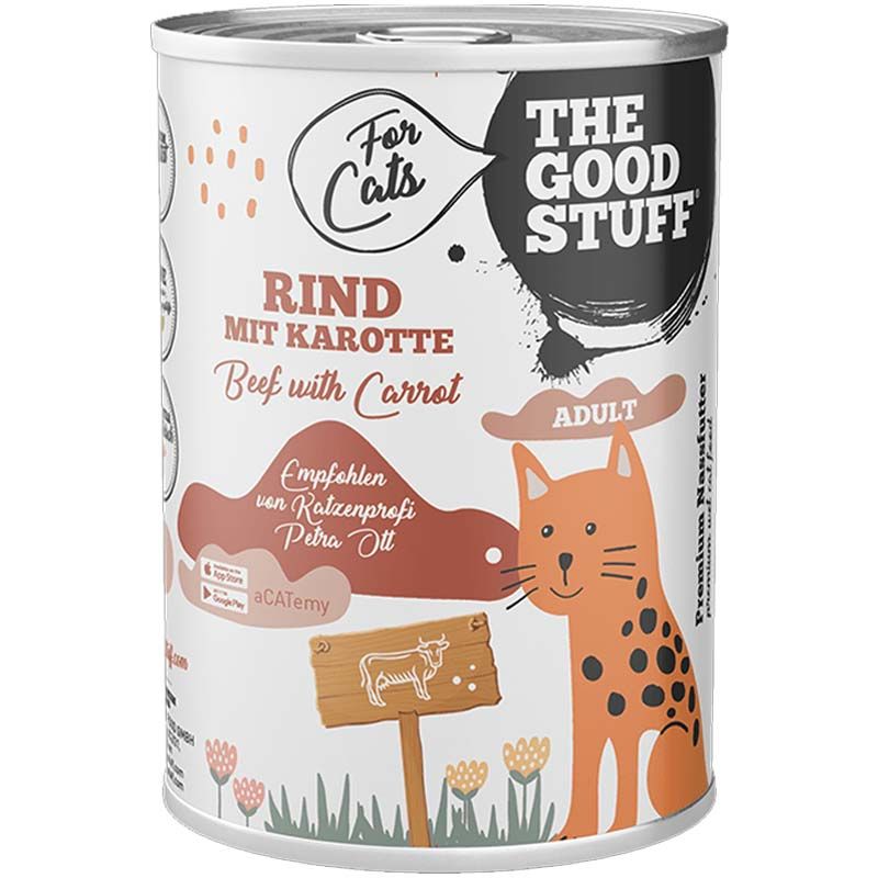 The Goodstuff Katze Rind + Karotte 400g