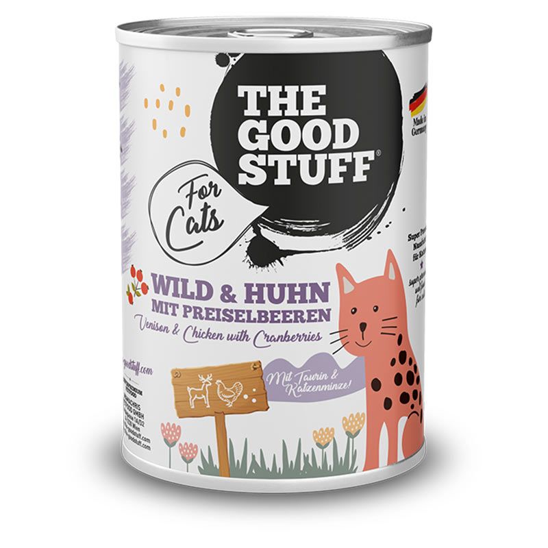 The Goodstuff Katze Wild + Huhn + Preiselbeeren 400g
