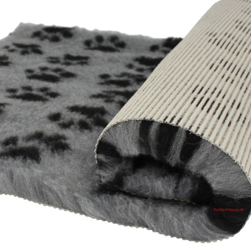 Original Vetbed® Isobed SL -Paw- grau 75 x 50cm