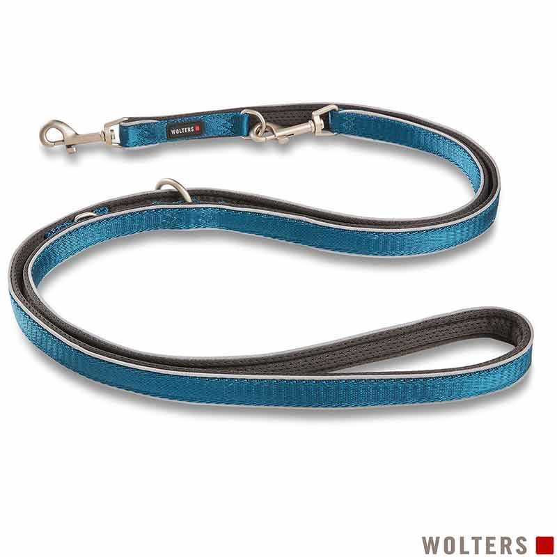 Wolters Führleine Active Pro Comfort, M/L: 200cmx20mm, petro