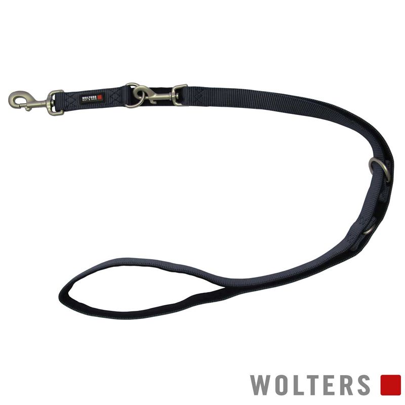 Wolters Führleine Prof. Comfort, Gr.S 200cmx10mm graph/schw