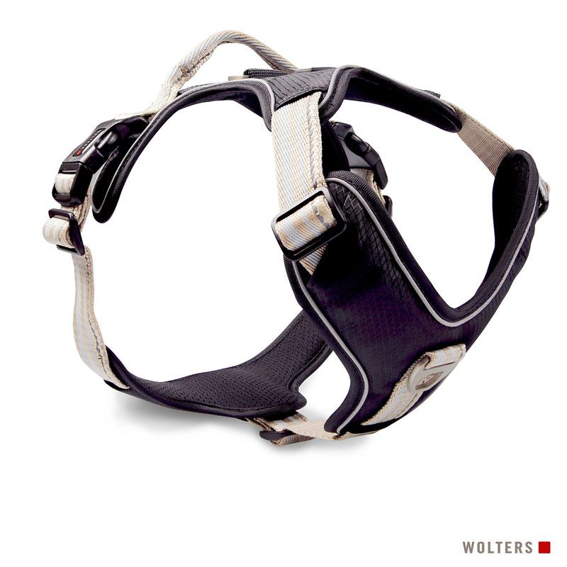 Wolters Geschirr Active Pro, Gr.2: 45-52,5cm/30mm, cham/schw