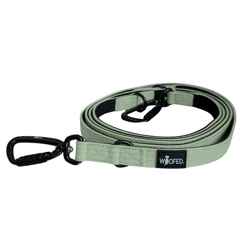 Woofed Nylon Pro Führl.verst, Griff, L:2,5m sage green