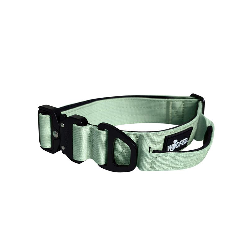 Woofed Nylon Tactical,Halsb.,Griff,Gr.M 4 cm, sage green