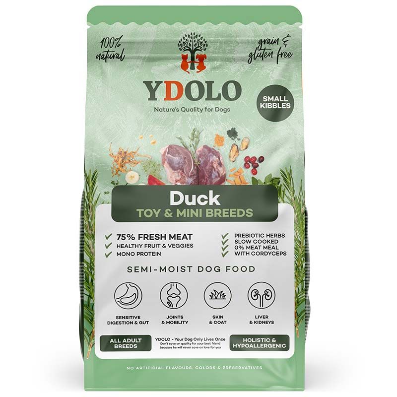 YDOLO Semi-Moist Pure Duck MINI 700g
